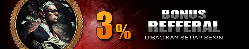 BONUS REFERRAL 3%